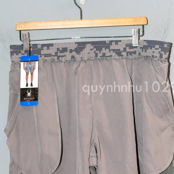 Spyder Active Men’s Woven Short gray - Picture 7 of 9